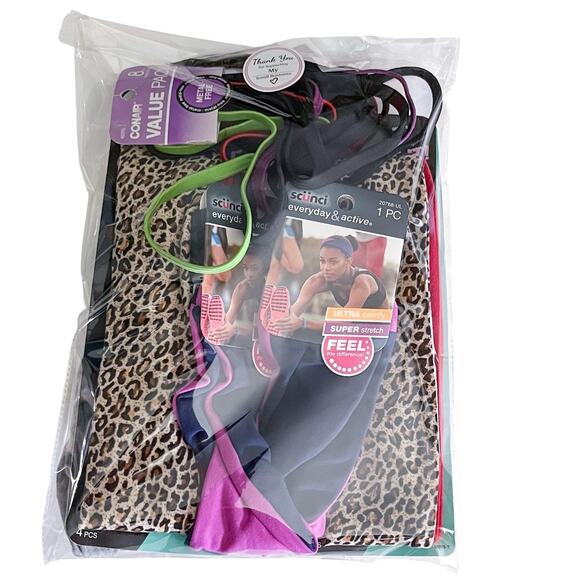 Huge Hair Accessory Lot 20+ Fabric Stretch Headbands Skinny Wide Animal Print - Picture 2 of 4